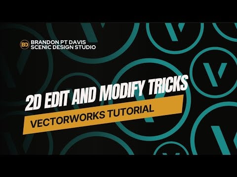 Tutorial cover for 2D Edit and Modify Tricks