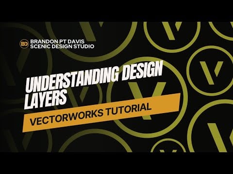 Vectorworks Tutorial: Understanding Design Layers