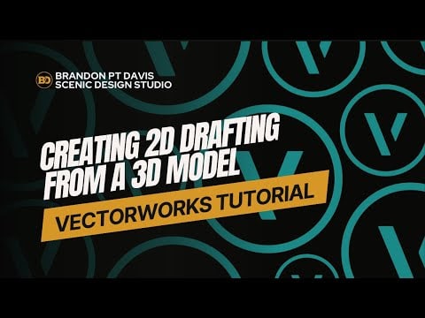 Tutorial cover for Creating 2D Drafting from 3D Models