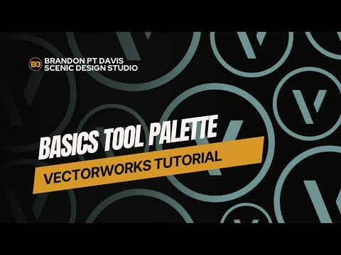 Vectorworks Tutorial: Basics Tool Palette