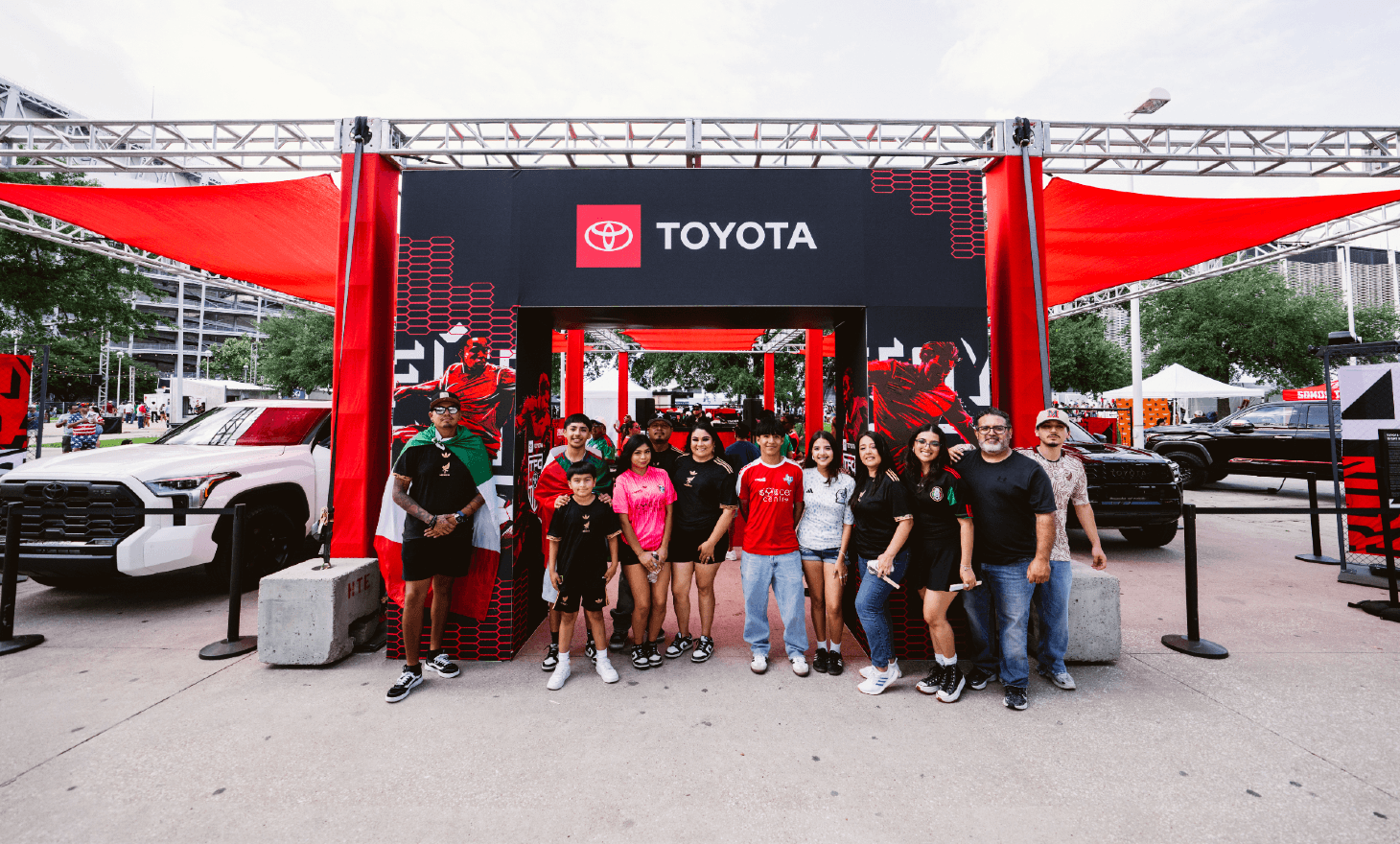 Toyota Gold Cup Activation experiential design by Brandon PT Davis