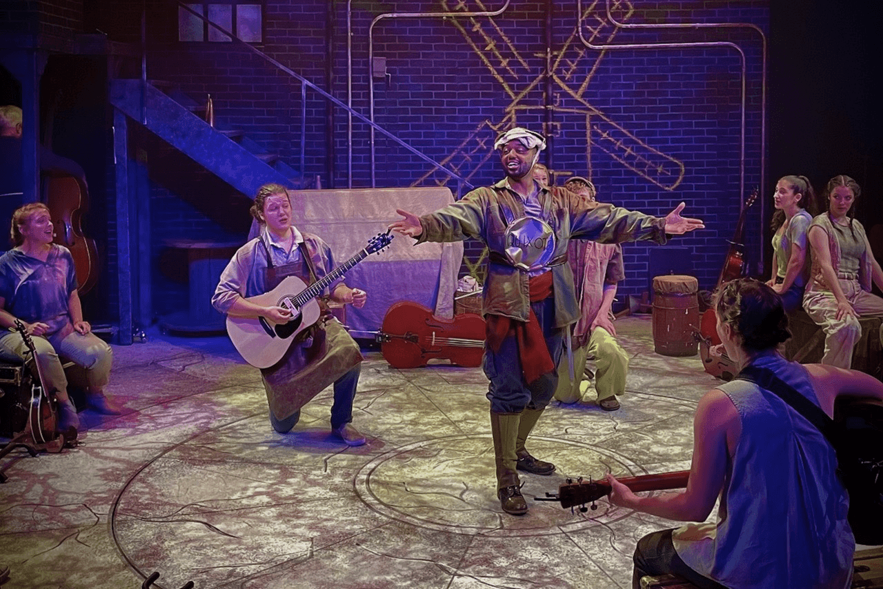 The Man of La Mancha scenic design cover image