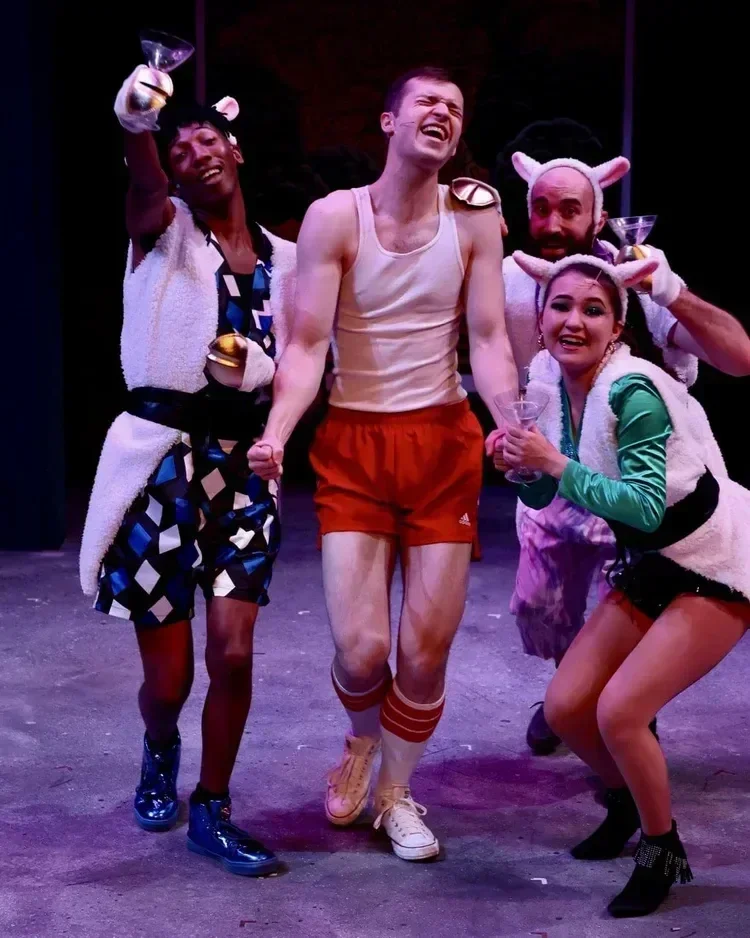 Head Over Heels scenic design by Brandon PT Davis