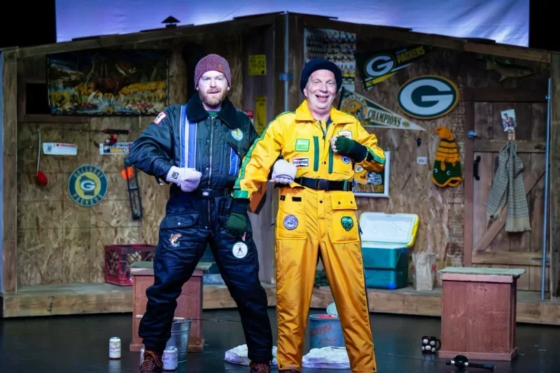 Guys on Ice scenic design cover image