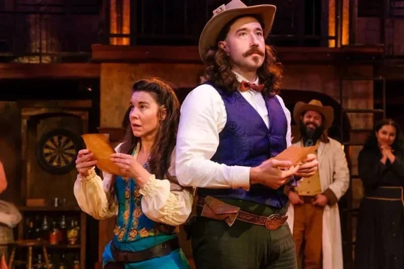 Much Ado About Nothing scenic design by Brandon PT Davis