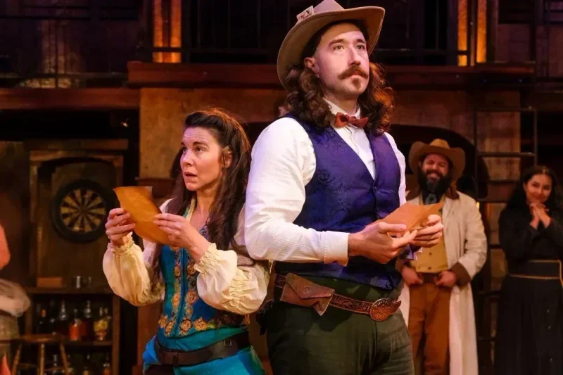 Much Ado About Nothing scenic design cover image