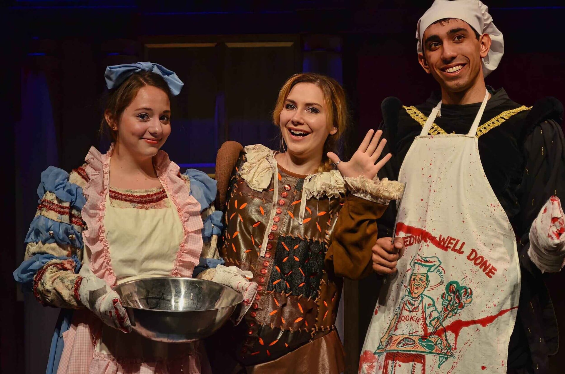 The Complete Works of William Shakespeare (abridged) scenic design cover image