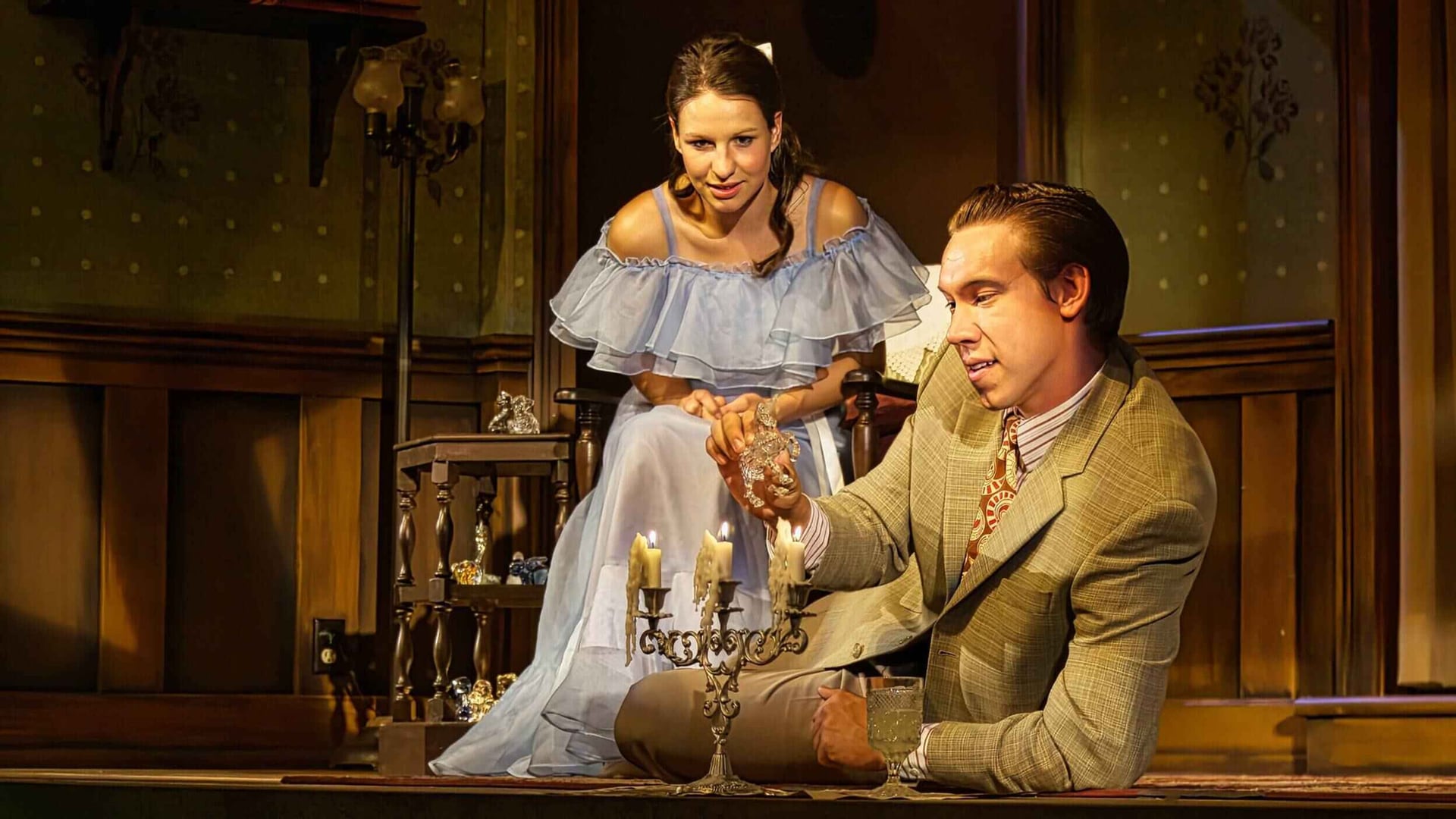 The Glass Menagerie scenic design cover image