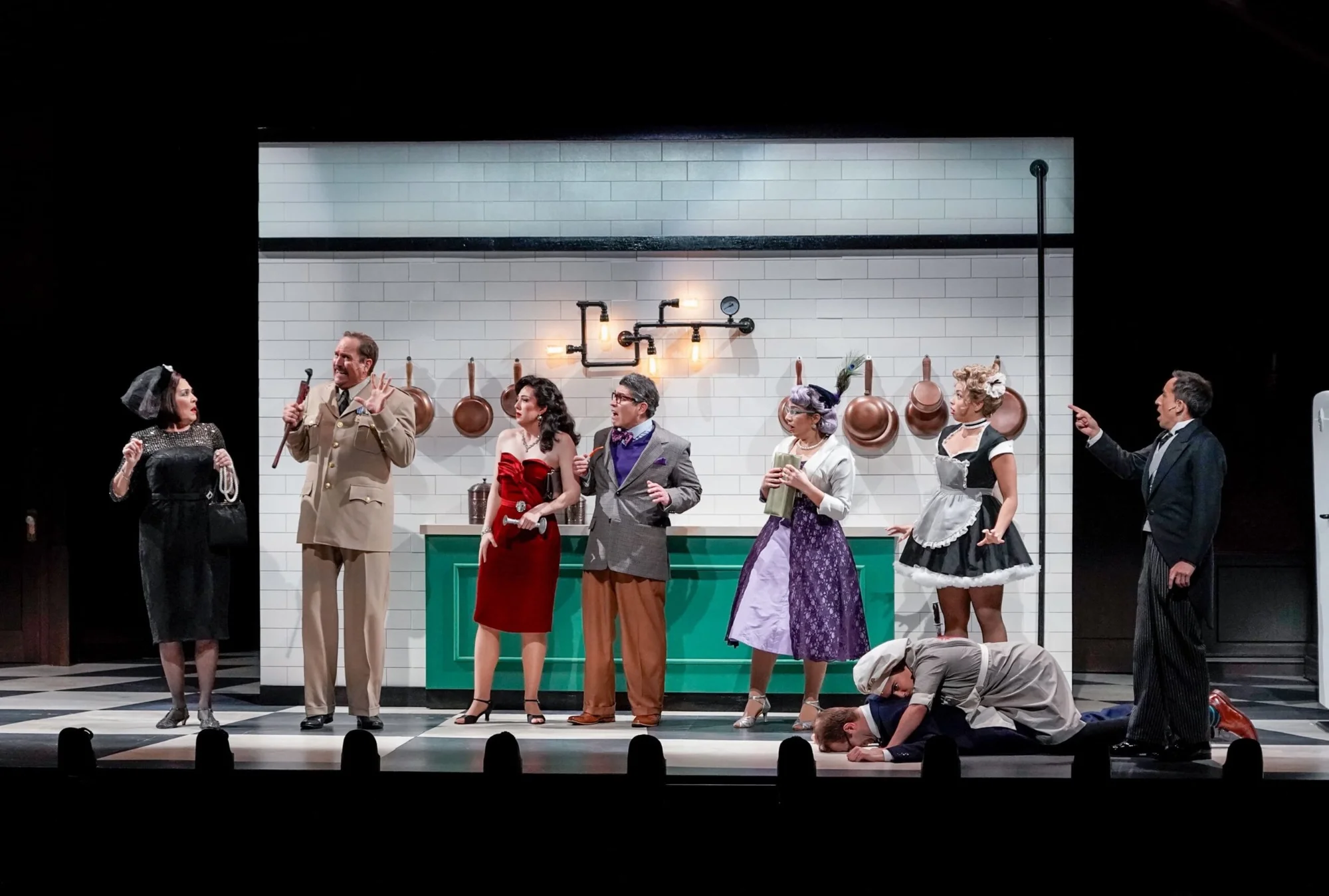 Assistant scenic design credit for Clue: On Stage at Dallas Theater Center