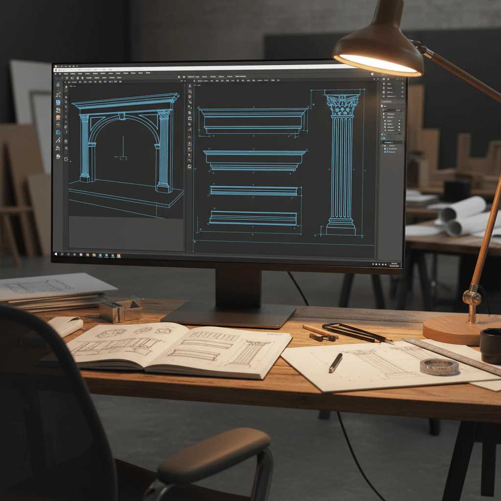 How to Create Trim Profiles in Vectorworks Using the Polyline Tool