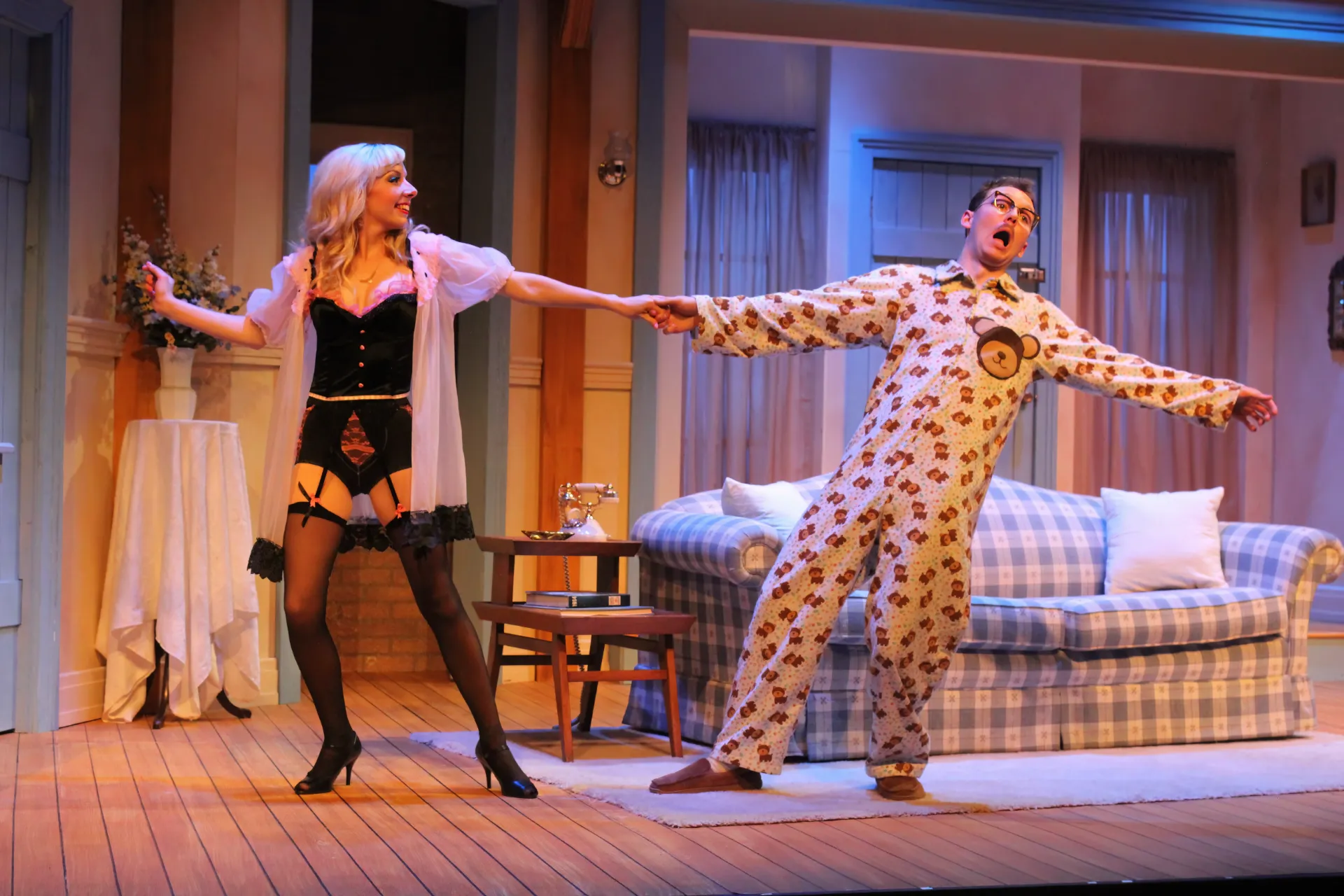 Don't Dress for Dinner scenic design by Brandon PT Davis