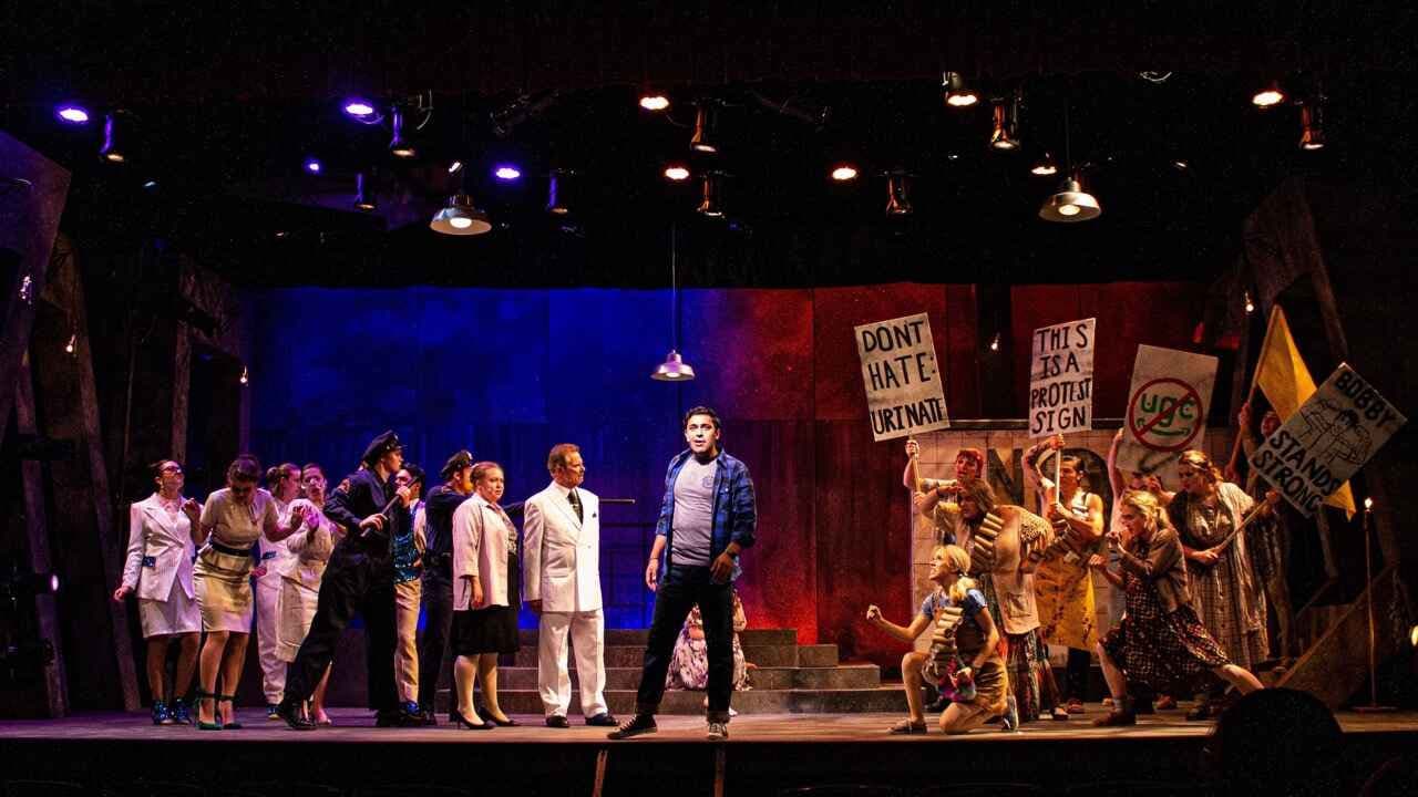Urinetown scenic design by Brandon PT Davis