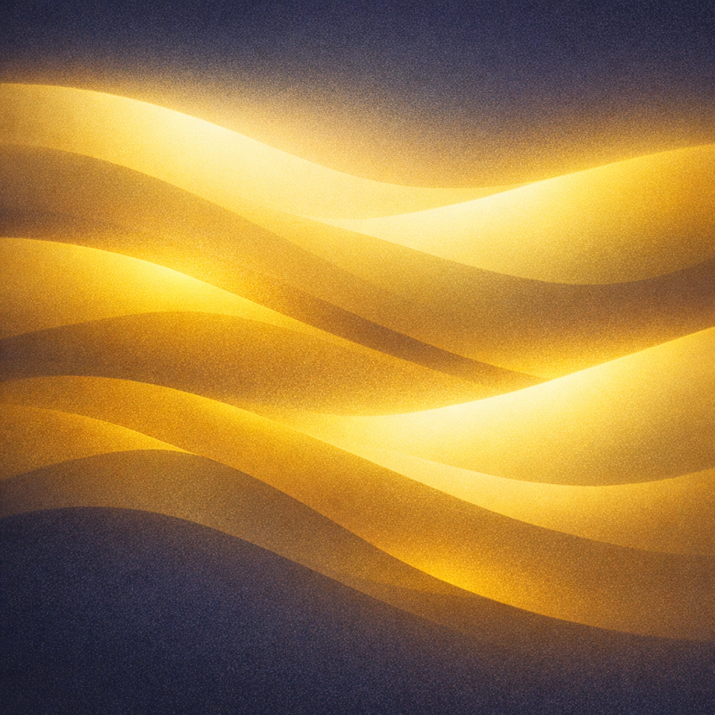 Abstract collaboration artwork