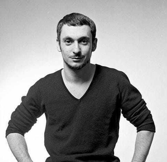 Archival portrait of Michael Bennett.