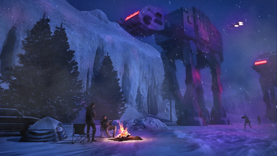 Winter Encounter concept rendering