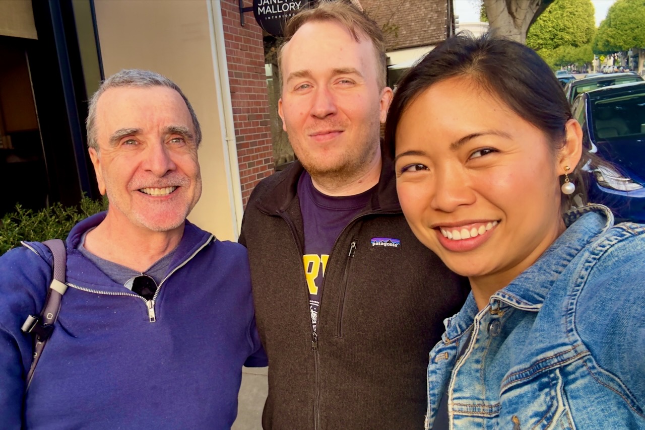 Scenic designers Tom Buderwitz, Brandon PT Davis, and Gretchen Ugalde.